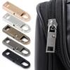 2Pcs Universal Metal Removable Pull Tab Zipper Head Accessories Detachable Zipper Puller for Clothing Bags