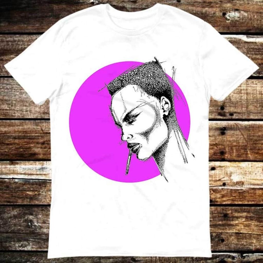 Grace Jones Island Life Gay Pride LGBT T Shirt Meme Gift Shirt Funny Tee Vintage Style Aesthetic Unisex Gamer Cult Movie Music 6048