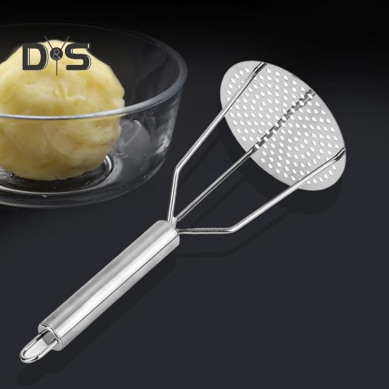 High Hardness Potato Masher with Handle Durable Stainless Steel Potato Presser