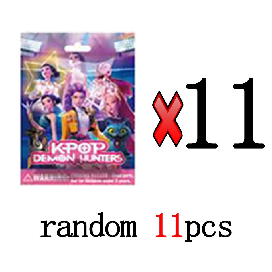 Kpop Demon Hunters Anime Figure Toys Cute PVC Collectible  Blind box  Action Figure Model Dolls Kids Birthday Toy Gifts