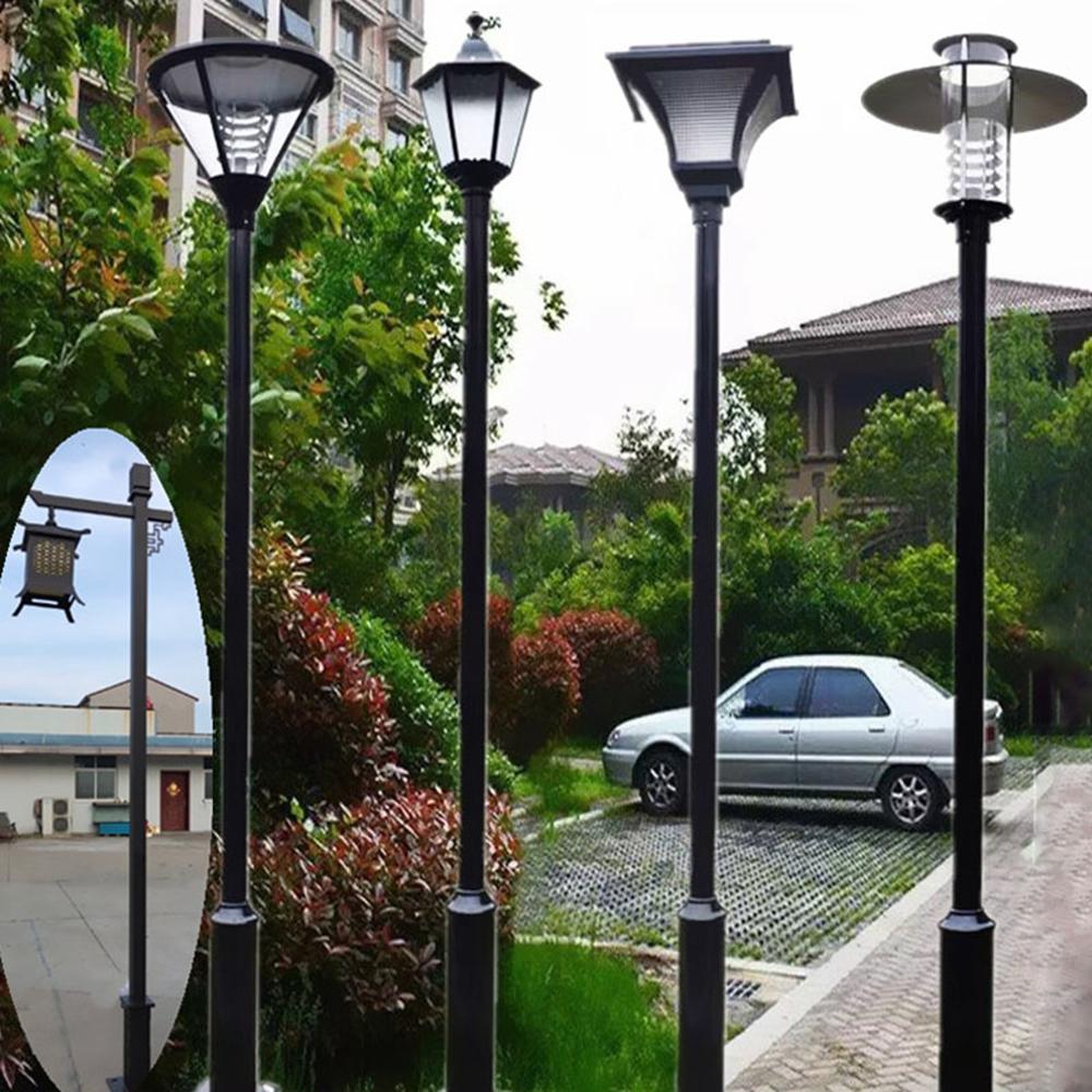 Белые миниатюры Декор Модель Уличные фонари Пейзаж Светодиодная лампа Макет Фонарный столб Освещение детской площадки