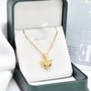 Little Fox Necklace Female Style High Value Trendy Retro Micro-Inlaid Zircon Pendant Accessories