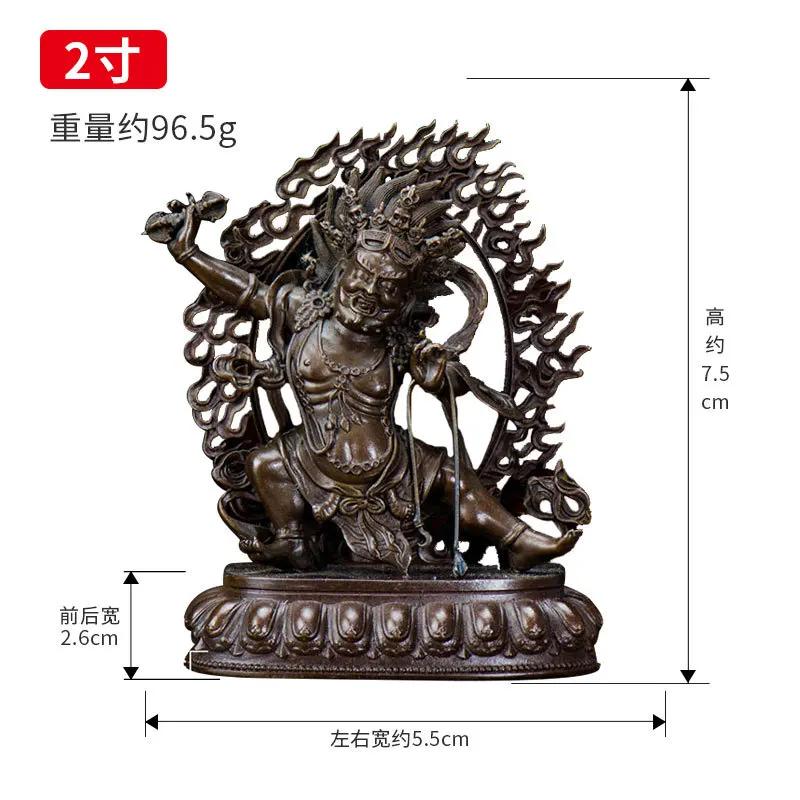 Taiwan Bronze Antique Diamond Hand Buddha - Carved Tibetan Secret Sect Bodhisattva, Ideal Worship Ornament