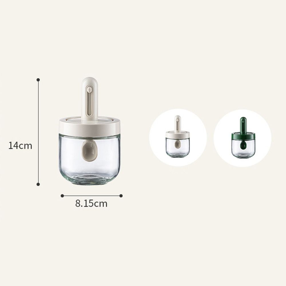 Pepper Glass Seasoning Bottle Household Telescopic Seasoning Jar for Kitchen