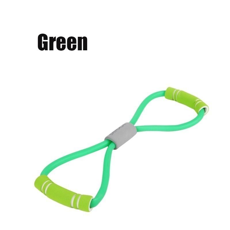 Новый тренажерный зал 8 Word Chest Developer Rubber LOOP Латексные ленты сопротивления Фитнес-оборудование Stretch Yoga Trai