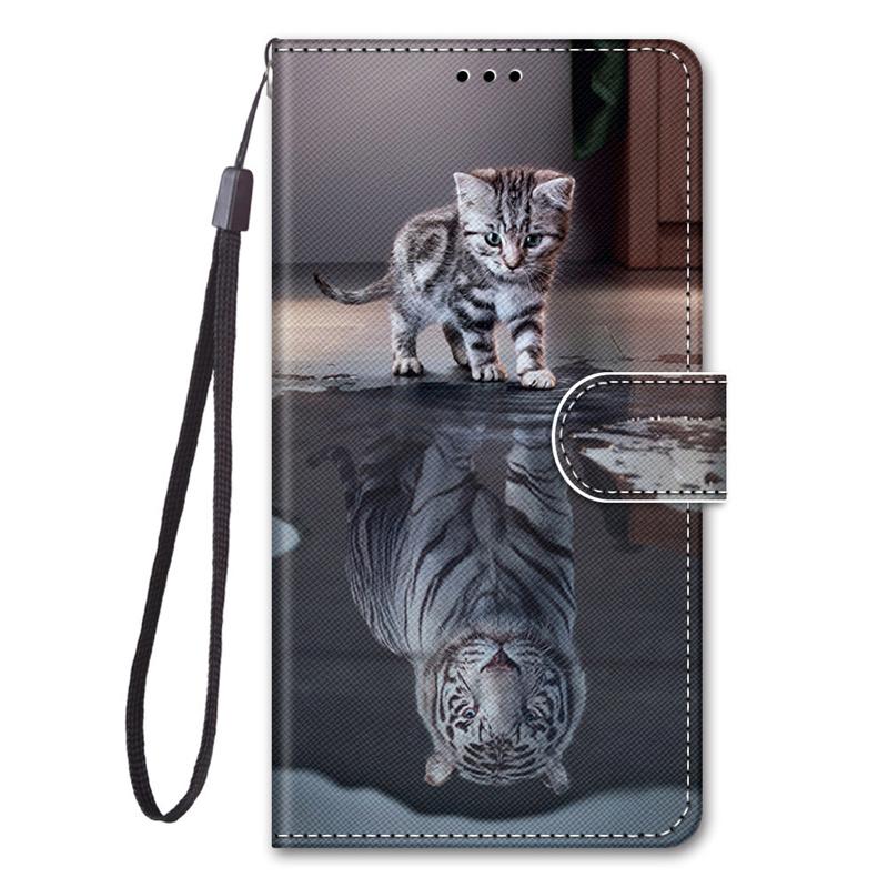 Wallet Book Stand Phone For Case Samsung Galaxy A52S 5G Case on For Samsung A 52s A52 S A12 A22 A32 5G Cover Pattern Magnetic