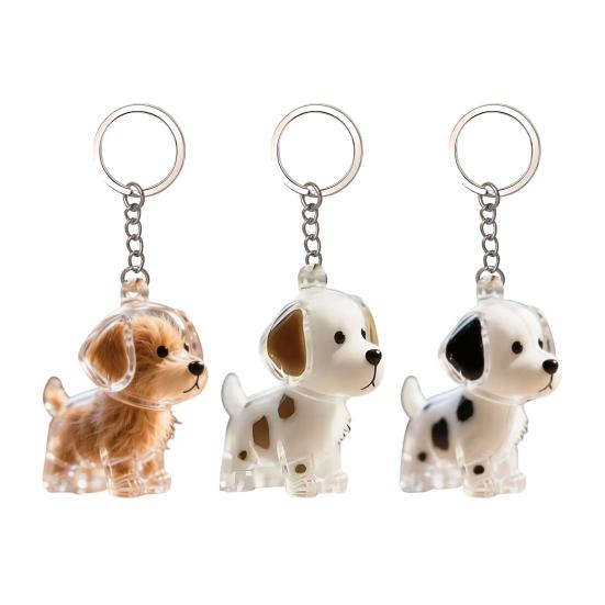 Бутылочка для хранения шерсти собаки, Брелок-мемориал для питомца, Прозрачный медальон для волос