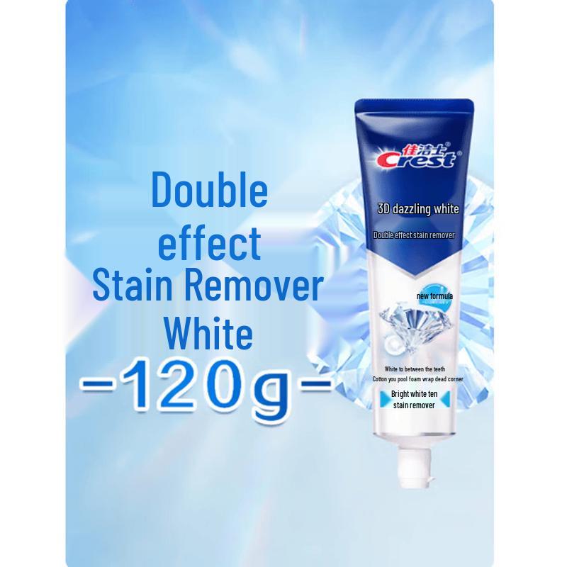Crest 3D White Dual Action Toothpaste 120g