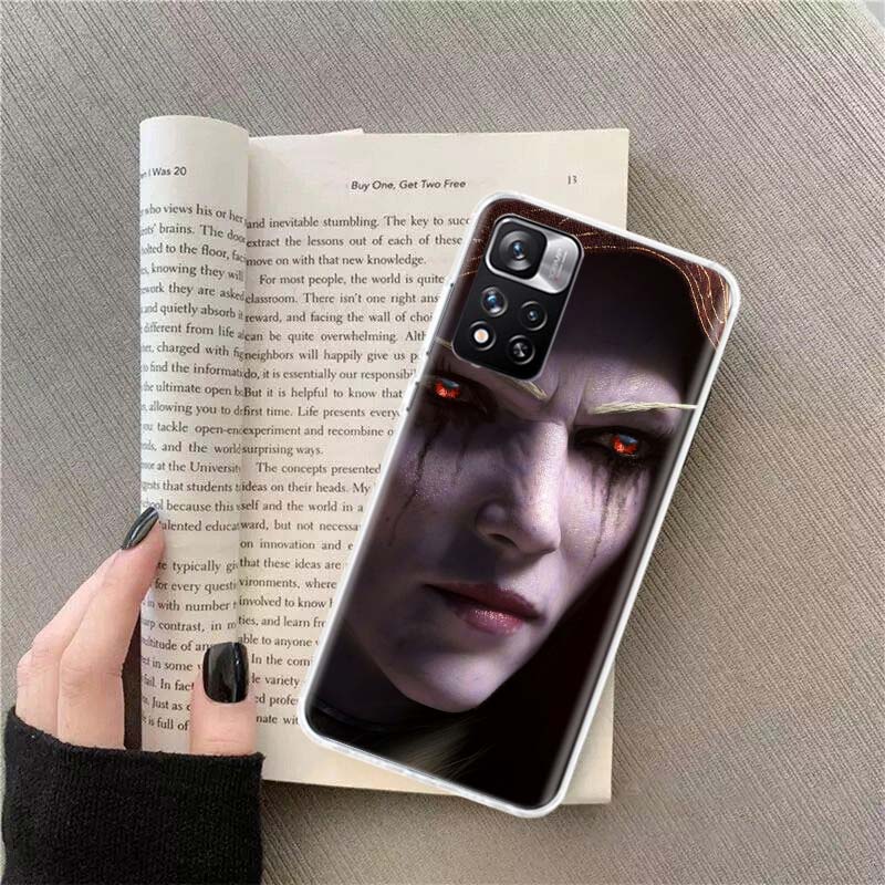Чехол для телефона W-World Of W-Warcraft Эльф Для Xiaomi Poco F7 14 Ultra Mi 15 10 11 Lite X7 X6 X5 X3 M5S M6 10T 11T F6 F5 Pro F4 GT