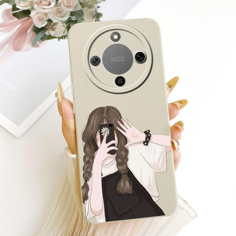 Чехол для Honor X9d Magic8 Lite Милый Модный Мультяшный Чехол Мягкий ТПУ Чехол для Телефона Для Honor Magic 8 Lite X 70 HonorX9d HonorX70 Сумки