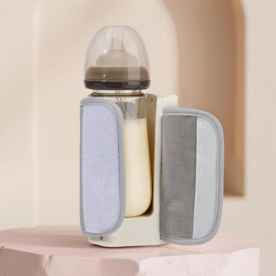 Подогреватель для детских бутылочек Перезаряжаемый Беспроводной Подогреватель для грудного молока Регулируемая температура Быстрый нагрев Подогреватель для детского питания для грудного молока