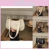 Trendy Simple Women's Shoulder Bag Elegant Fall Collection Casual Solid Color Pu Leather Everyday Use
