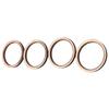 Motorcycle Exhaust Pipe Gasket For Suzuki VZR1800 Intruder M1800R Boulevard M109R VL1500 Intruder C1500 Boulevard C90
