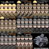 MOC Вторая мировая война Итальянские Солдаты Фигурки Строительные Блоки Армия Италии Офицер Пехоты Оружие Пистолет Плащ Шлемы Танковая Пушка Кирпичики Игрушки