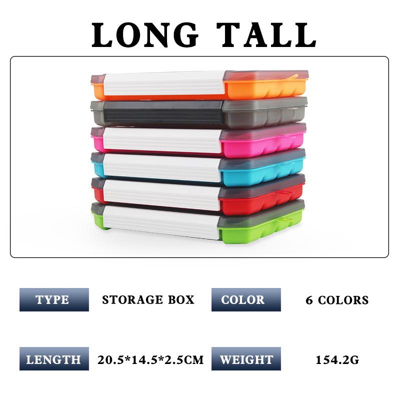 Однослойный универсальный ящик для хранения приманок, грузил, стопоров и коннекторов