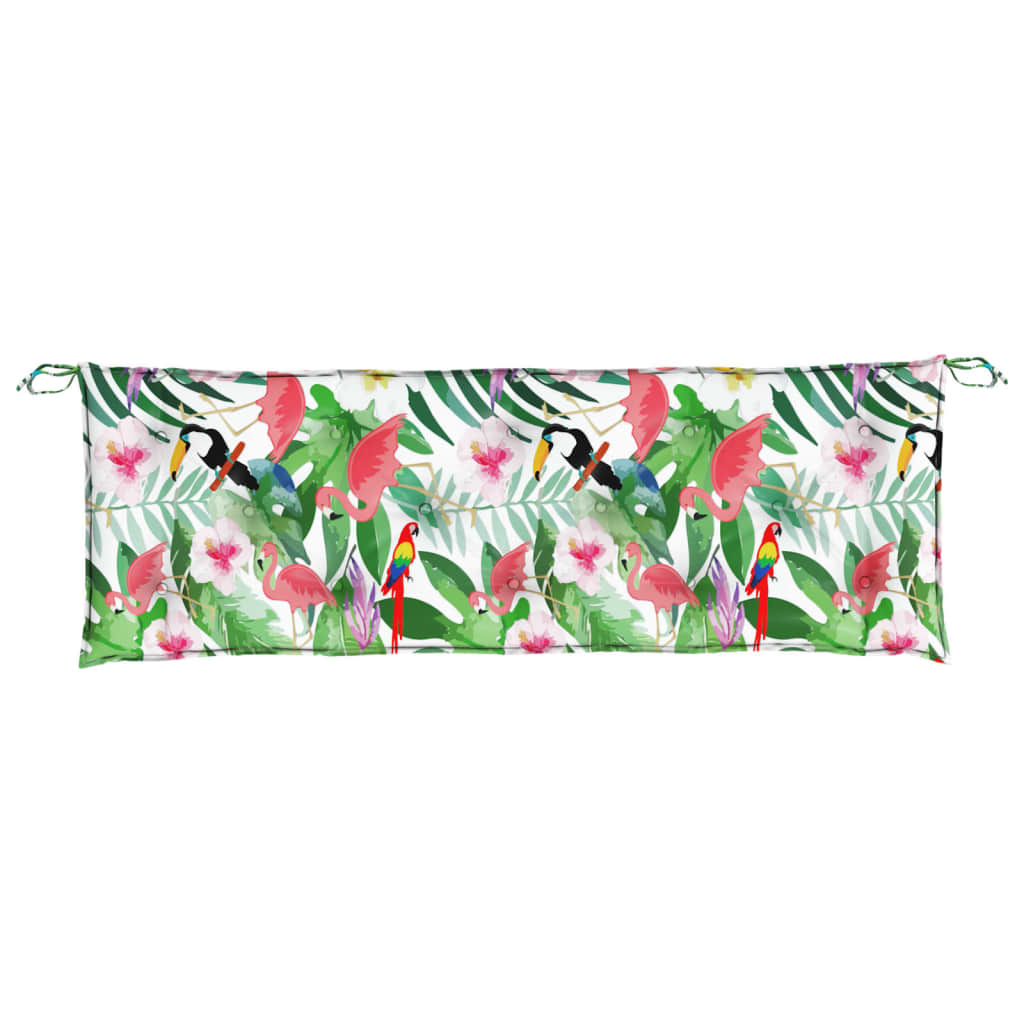 Garden Bench Cushion Multicolor 150 x 50 x 7 cm Oxford Fabric