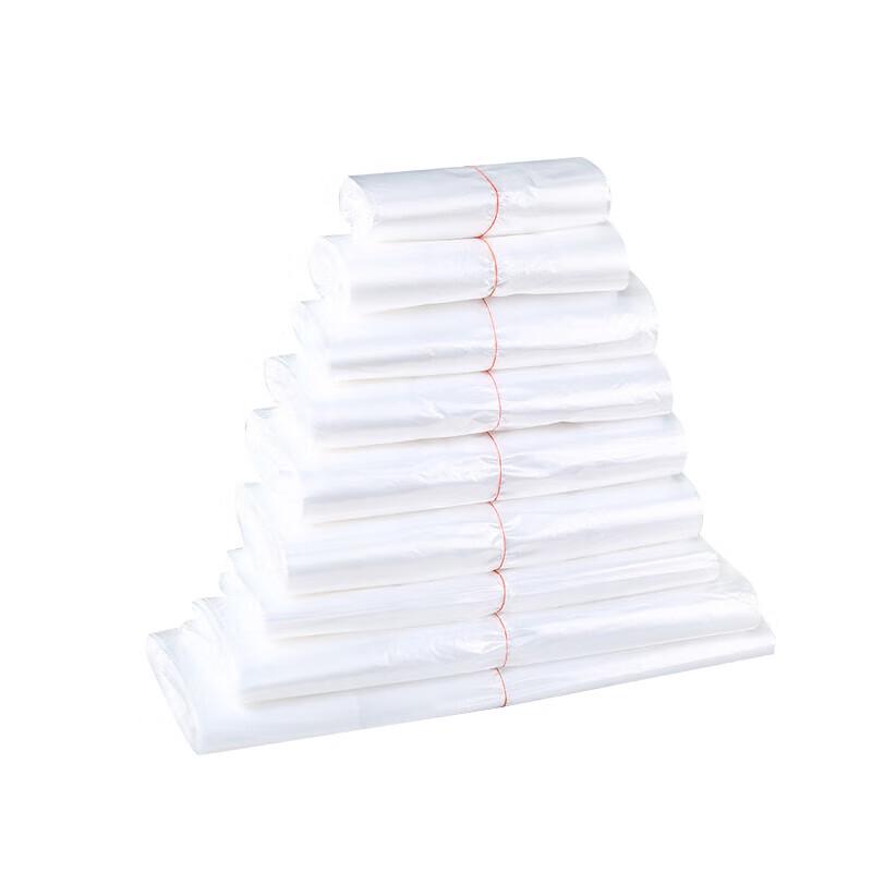 Белые пластиковые пакеты-майки Yue Xiang