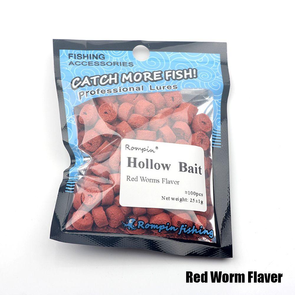 Hot Artificial Pop Ups Bait Durable Worm Smell Hollow Carp Baits Crankbaits Hooks Fishing Lures