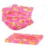 10 ШТ. Детские одноразовые маски для лица с милым принтом, 3-слойные