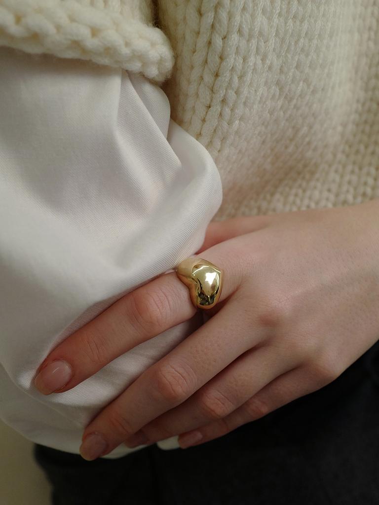 Fiore Bold Heart Ring (B Type)