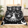 Tree Of Life Bedding Set 3D Digital Printing 2-3 Piece Set (No Core) Comforter Duvet Cover Suitable for Bedroom Duvet Cover Set