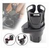 Multi-Functional Car Mounted Water Cup Holder Double-Layer Storage Rotating Holder Car Beverage Cup Bracket