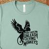 Don't Make Me Unleash the Flying Monkeys Shirt, Witches Sweatshirt, Retro Halloween Witchy Fall Sweater Gift for Her, Vintage Movie TShirt
