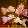Handmade Handheld Fish Lantern Ancient Style DIY Lantern Material Kit  Holiday Celebration