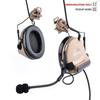 Тактическая гарнитура WADSN Comtac II для охоты C2, наушники для стрельбы с Kenwood U94 PTT, адаптер для шлема, мягкие наушники
