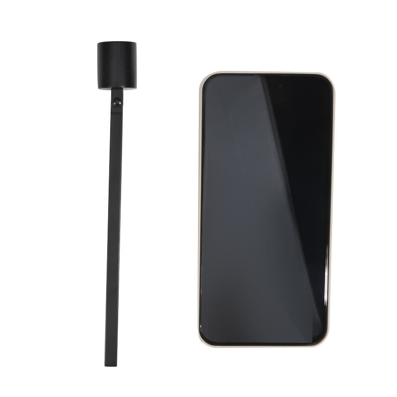 Гаситель пламени свечи из нержавеющей стали с длинной ручкой, гаситель свечи, прочная крышка в форме колокола, противоскользящий стопор для свечи, гаситель фитиля для безопасности