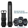 Силиконовый ремешок для часов Casio G-shock Watchband Protrek PRG-500 510 550 280 250 PRG-260 270 500 PRW-3500 2500 5100 Ремешок 18 мм