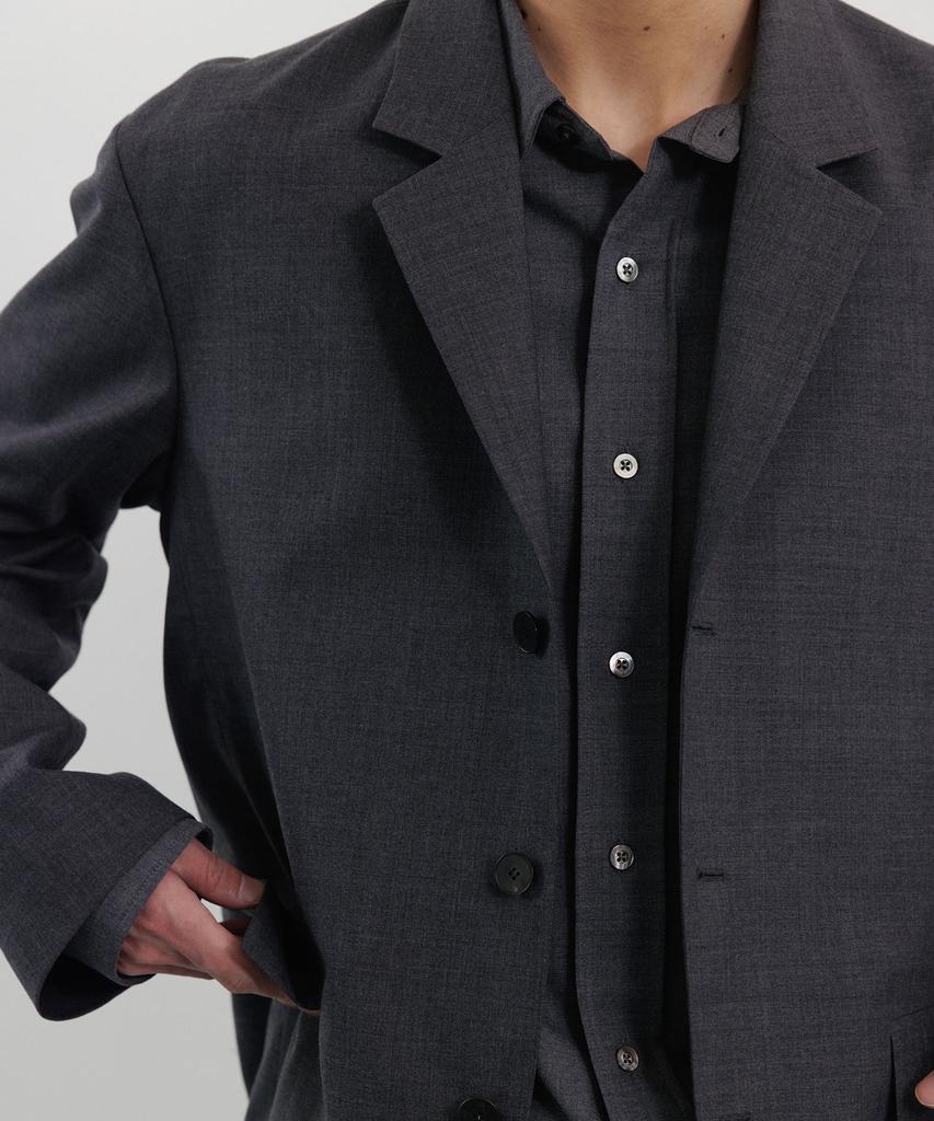 Blankroom Mati Wool Jacket_Black