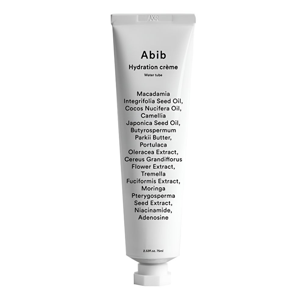 Abib Hydration Water Tube Moisture Cream Lightweight Hydrating Face Cream 75ml