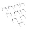 10Pcs Electric Push Scissors Hair Clipper Replacement Spring Coldless Clip 8148