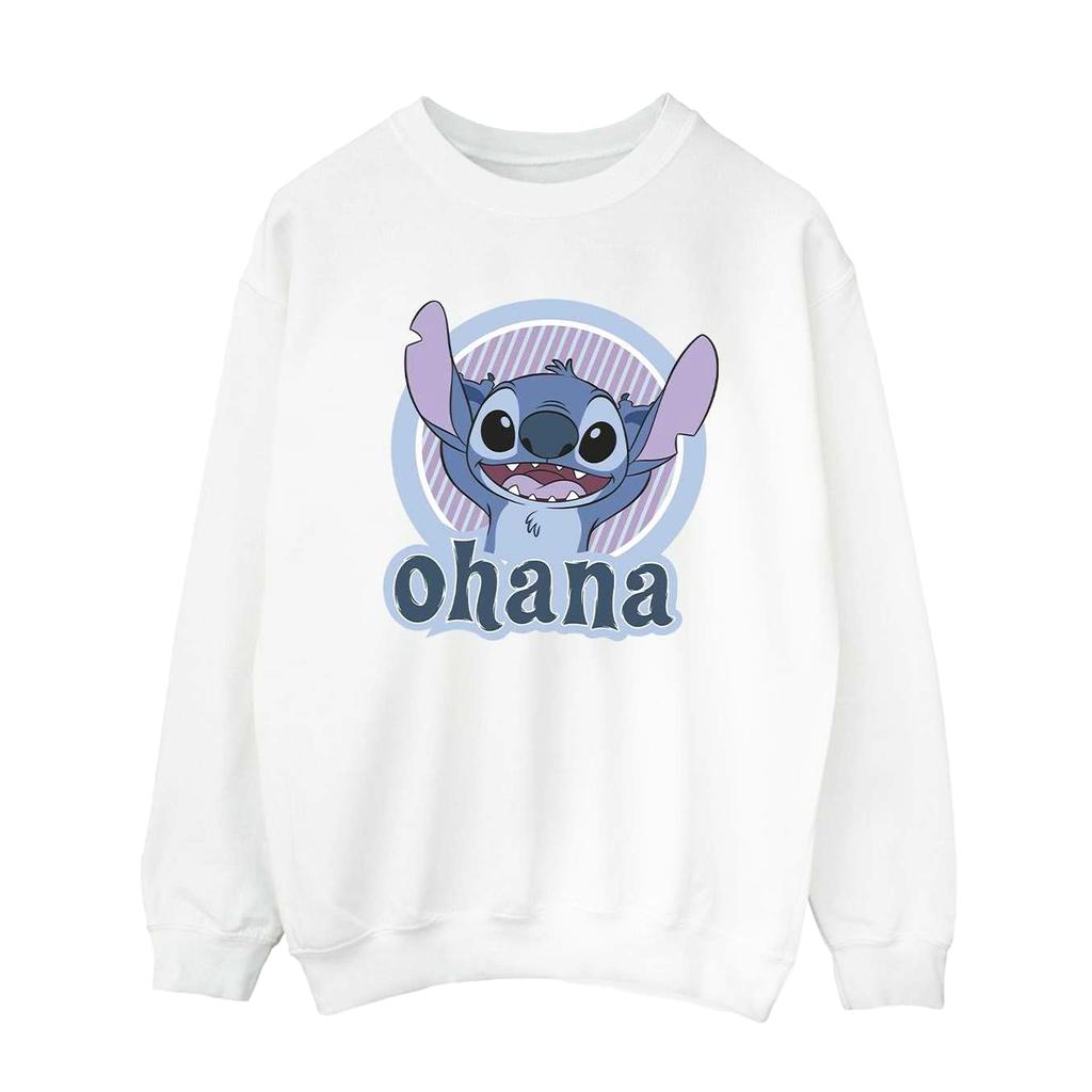 Disney Женский/женский свитшот Lilo And Stitch Ohana Circle