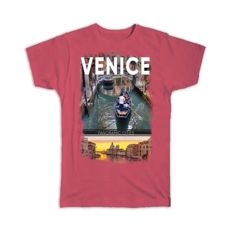 Venice Sunset Photograph Italy Italian Water City Rounisextic Trip T Shirt