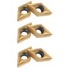 10pcs CNC Carbide Tips Inserts Blade Cutter Lathe Turning Tool With Box