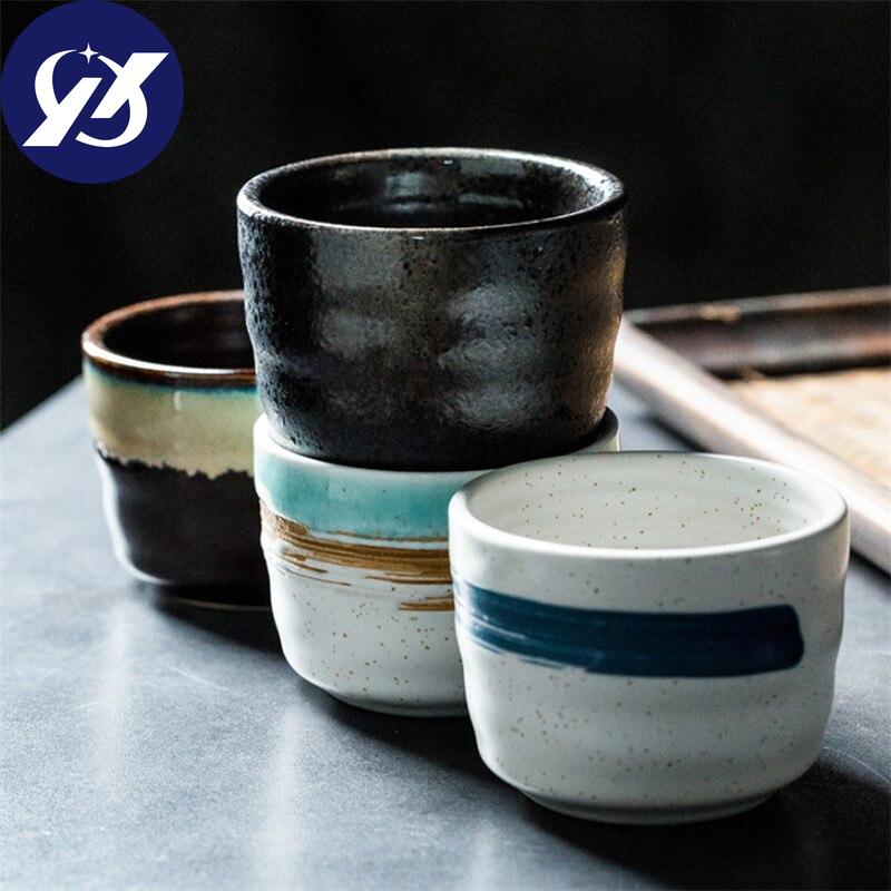 Ceramic Teacup Porcelain Coffee Water Drinking Cup Afternoon Tea Cup Small Wine Cup Office Drinkware