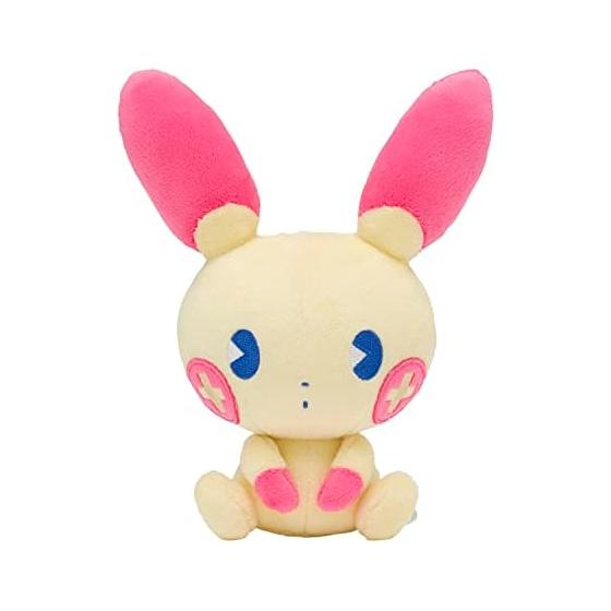 Оригинальная плюшевая игрушка из Pokemon Center Psyco Soda Refresh Plusle 19x16x10.5 (ВхШхГ: см)