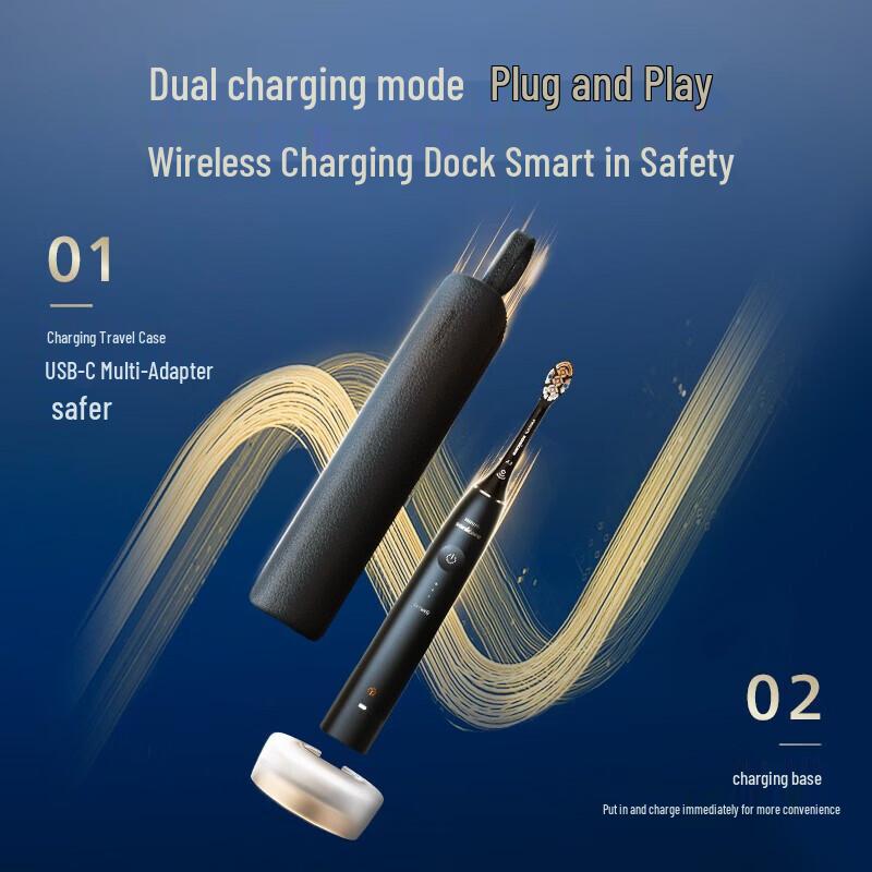 Philips Электрическая зубная щетка DiamondClean Ai Sonic, вилка CN (адаптер в комплекте)
