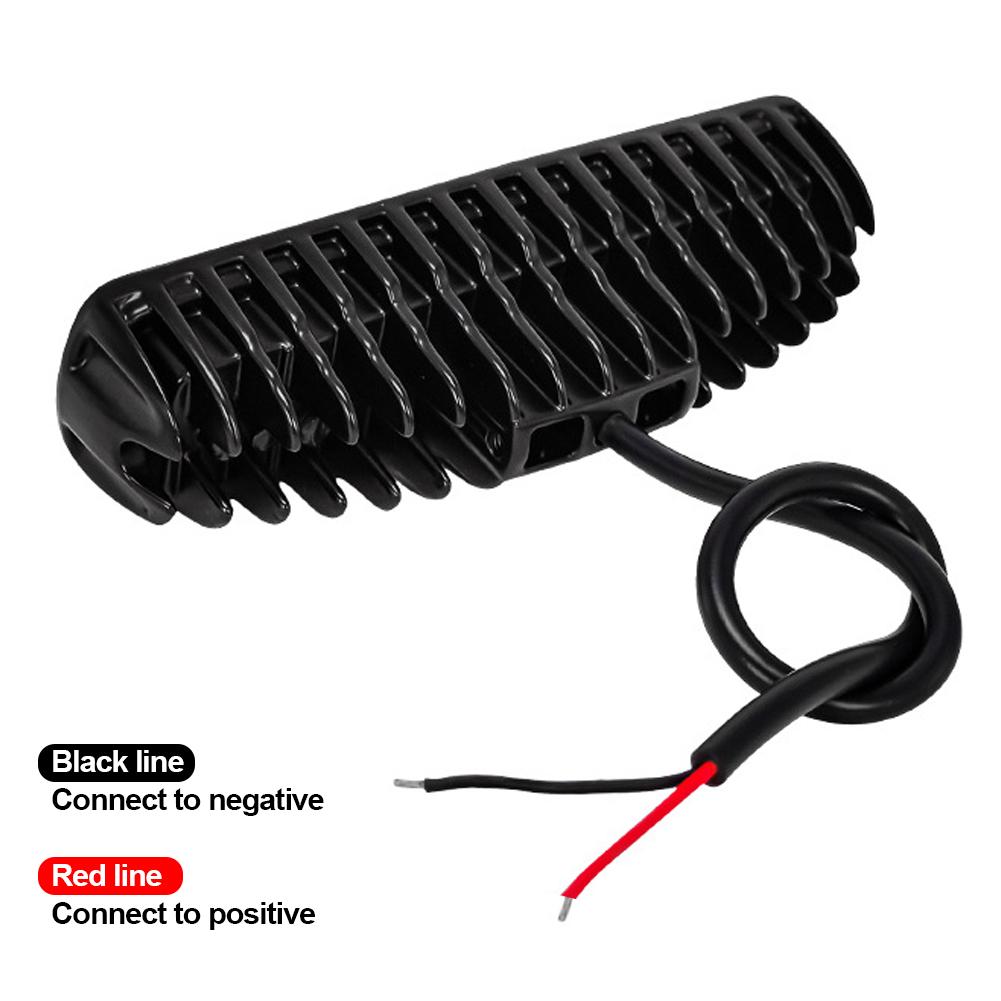 1 шт. 10 В-80 В 15 светодиодов 30 Вт светодиодный фонарь для вилочного погрузчика красный прожекторный луч для вилочного погрузчика красная опасная зона предупреждающая лампа для вилочного погрузчика для linde hangcha