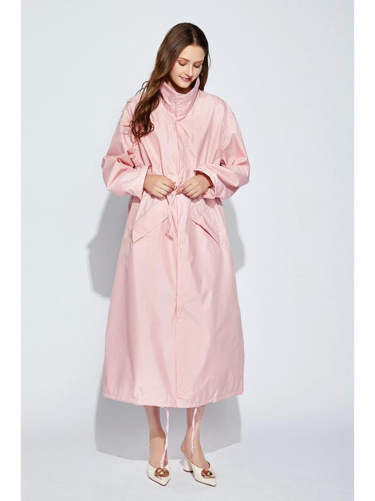 Очень длинный легкий дышащий японский полиэстеровый понжи зонт ткань дождевик пончо