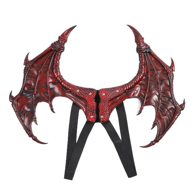 3D Halloween PU Foam Dragon Costume Set Cosplay Mask Party Dress Up