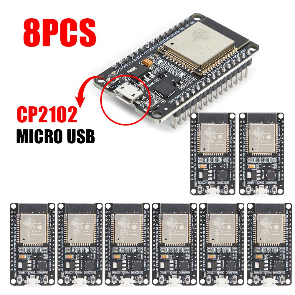 Плата разработки ESP32 -32 TYPE-C CH340C/ USB CP2102 WiFi+Bluetooth Сверхнизкое энергопотребление Двухъядерный беспроводной модуль