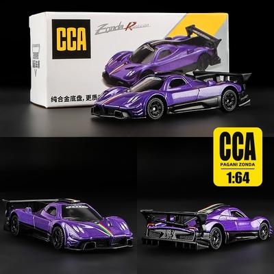CCA Литой 1/64 Pagani Zonda Суперкар Сплав Модель Автомобиля Игрушка для Мальчиков Подарок на День Рождения Украшение для Коллекций Миниатюрная Машинка
