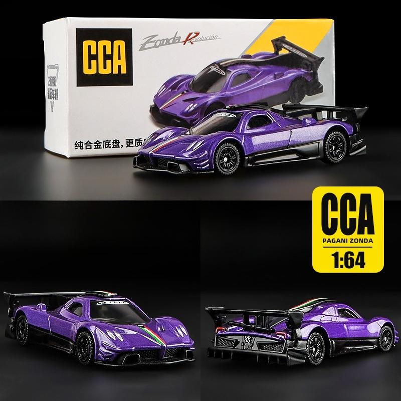 CCA Литой 1/64 Pagani Zonda Суперкар Сплав Модель Автомобиля Игрушка для Мальчиков Подарок на День Рождения Украшение для Коллекций Миниатюрная Машинка