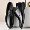 Men'S New Business Leather Shoes Soft Soled Work Footwear Outdoor Non Slip Formal Shoes Fashion Casual Male Shoes Homme