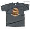 Unisexs Cotton Po Tay Toes Graphic Funny T Shirt Street Casual Style Tee for Unisex and Women
