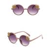 Shades Blocking Sunglasses Anti Radiation Glass Children Eyeglass Cool Flower Sunglasses  Eyewear