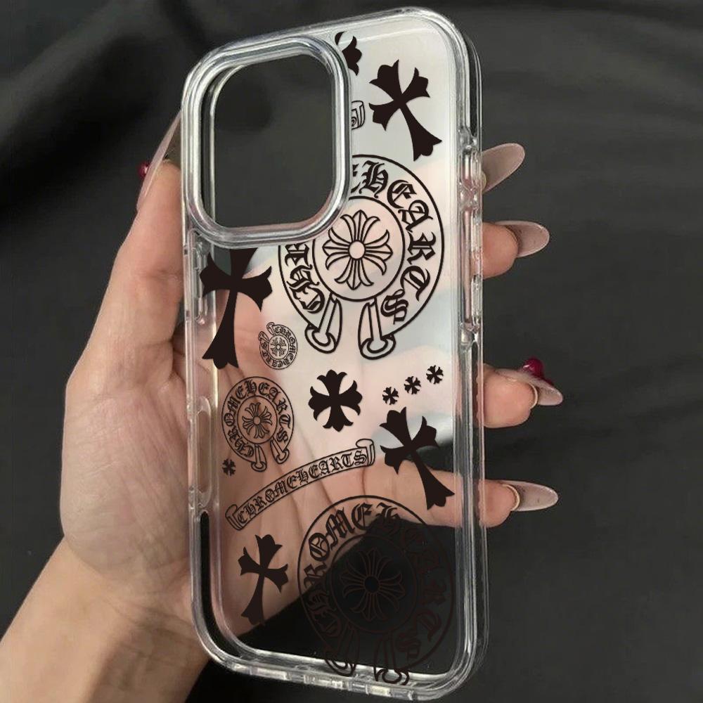 Acrylic Phone Case for iPhone 11 12 13 14 Pro 12 14 16 Pro Max for Samsung A16 A36 A56 S24 FE High-quality Painted Anti-fall Mobile Phone Case